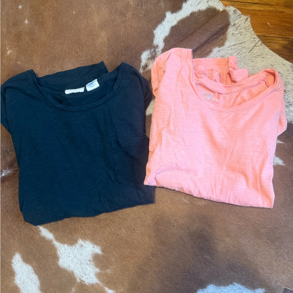 Women’s Short-Sleeve Tee - Pink and Black